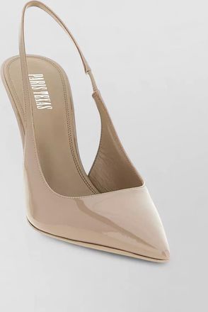 PARIS TEXAS patent leather slingback sandals