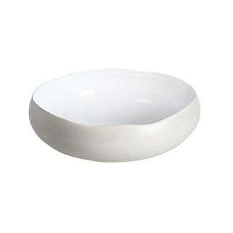 Sibo Homeconcept Cuenco 27 x 27 x 9 cm gres natural blanco