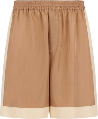 Dsquared2 Shorts met logopatch - Bruin