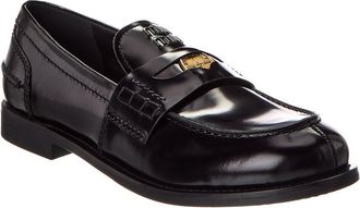 Miu Miu Leather Penny Loafer