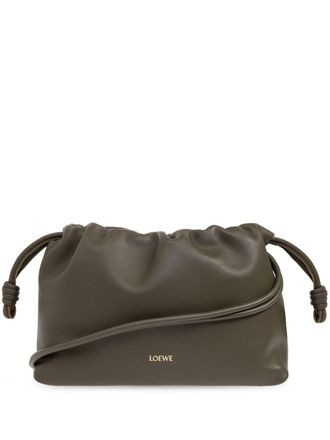 Loewe Borsa a spalla Flamenco media - Verde