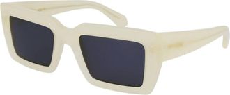 Ferragamo Womens Rectangular Sunglasses In White Grey