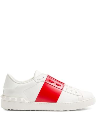 Valentino Garavani Red Leather Sneakers