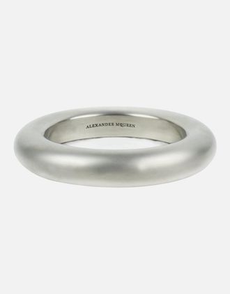 Alexander McQueen Womens Alexander McQueen Bracelet - Silver - Size: MEDIUM