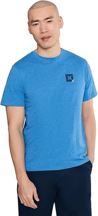 Hurley Corner Short Sleeve Mens T Shirt Seashore Heather : 2XL, Cotton
