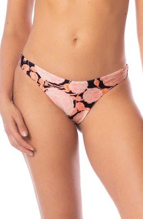 Maaji Subilimity Reversible Bikini Bottoms in Pink at Nordstrom Rack, Size X-Large