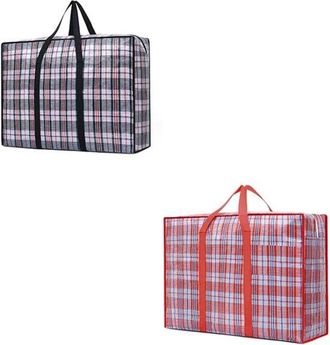 No Brand Bolsas De Pl&aacute;stico Para Almacenamiento - Juego De 2, Para Ropa, Transporte Y Almacenamiento