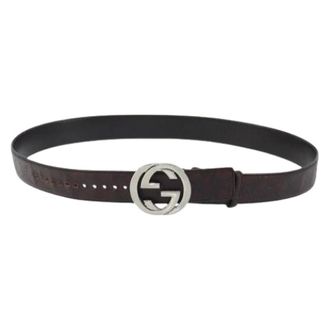 Gucci Cintura Vintage Pre-owned - - Pre-owned - Donna - Marrone - ONE SIZE