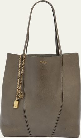 Chlo&eacute; Spin Medium Tote Bag in Leather