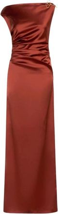 Max Mara Gown - Dames - Avondkleed - Rood - M - Kleedjes