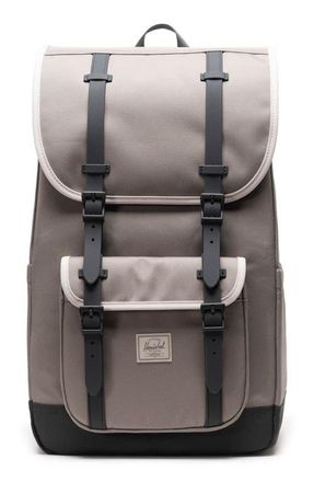 Herschel Little America Backpack in Morning Dove/Dark Shadow at Nordstrom