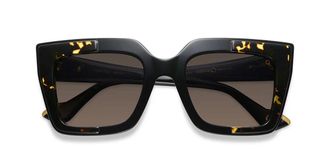 Etnia Barcelona Electra BKHV Womens Sunglasses Black Size 52