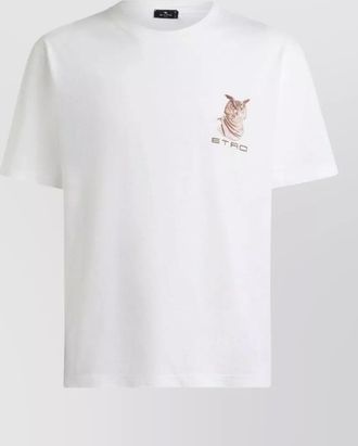 Etro cotton regular-fit short-sleeve t-shirt