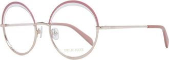 Pucci Accessoires, Dames, Roze, ONE Size, Stijlvolle Roze Metalen Optische Monturen