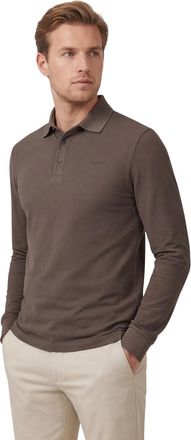 Cavallaro Polo lange mouw Cavallaro Napoli bruin