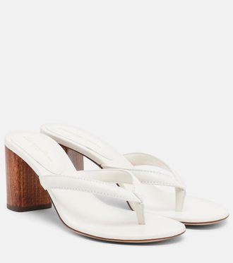 Gianvito Rossi Sandalias de piel