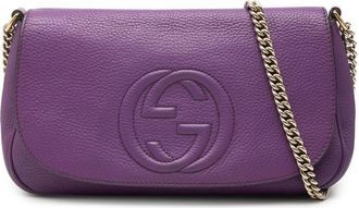 Gucci Pre-owned Gucci Medium Calfskin Soho Chain Flap Crossbody Ladies EHRFRZ6M9270MZBU
