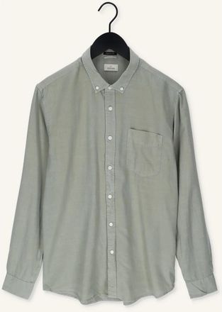 Dstrezzed Casual Tencel overhemd met knopen - Heren - Casual Overhemden - Groen - S - Overhemden