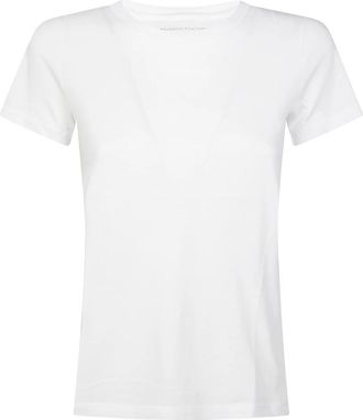 Majestic Filatures Mouwloze Top in Zacht Stof - Dames - T-shirts - Wit - L - Tops