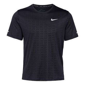Nike Dri-FIT Sports Training Quick Dry Round Neck Short Sleeve Black DA1318-010