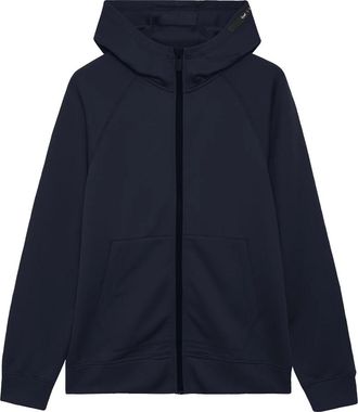 Ecoalf Faro Zip-Through Hoodie - Heren - Vesten met rits - Blauw - M - Katoen - Hoodies & sweatvesten