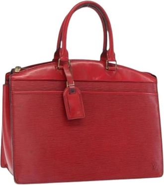 Louis Vuitton Pre-owned Handbags, female, Red, Size: ONE SIZE Pre-owned Leather Handbag