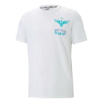 Puma Melo Ball One Of One Tee White 538005-01