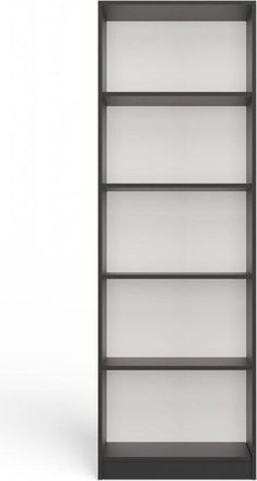 Topeshop Florence - Librer&iacute;a De 5 Estantes - Dimensiones 182 X 60 X 30 Cm - Mueble Para Guardar Libros - Gris