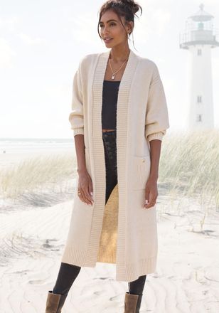 Lascana Longstrickjacke aus kuscheligem Strick