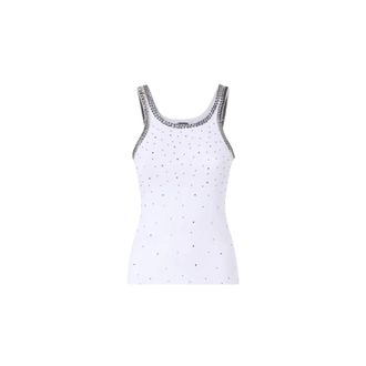 Pinko Canotta Coriandoli - - Tops - Donna - Bianco - L