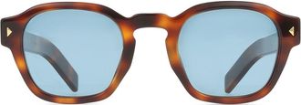 Prada PR A16S Polarized 15W04D Mens Sunglasses Tortoiseshell Size 49