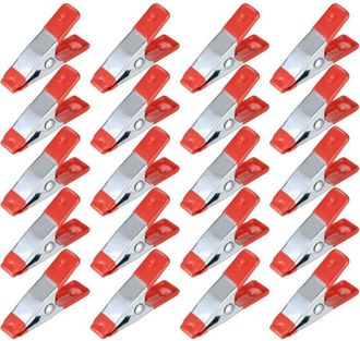 OEM 20 Abrazaderas De Resorte De Metal, Pinzas Para Modelismo, Abrazaderas De Resorte De Metal, Soporte Para Lonas, Camping, Carpinter&iacute;a, Herramienta Para