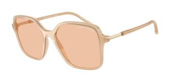 A|X Armani Exchange Womens 53 mm Shiny Opal Tundra Sunglasses