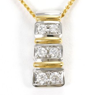 C&A Unbranded Platinum yellow gold yellow gold (18K) Platinum 900 Necklace (Pre-Owned)