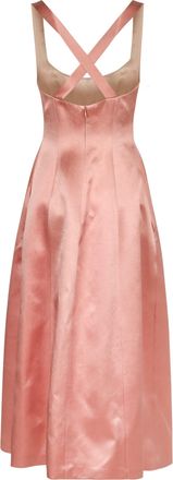 Philosophy di Lorenzo Serafini Womens Dress Cross Back Pink Acetate