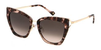 Yalea SYA146 ATENA 08FC Womens Sunglasses Tortoiseshell Size 54