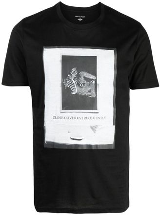 Private Stock T-shirt con stampa grafica - Nero