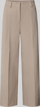 Cambio Cambio Stoffhose mit Eingrifftaschen Modell CARA in Taupe, Gr&ouml;&szlig;e 32