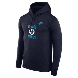 Nike Villanova Wildcats Nike Mens Football Therma-FIT College Hoodie in Blue | M41563P400VILL-NVY