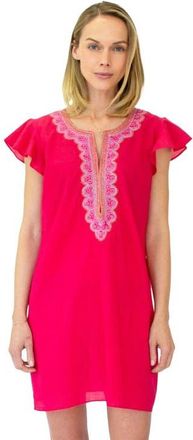Calypso St. Barth Roella Tunic in Red at Nordstrom, Size X-Large