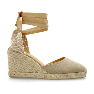 Castaner Wedges, female, Beige, Size: 10 US Carina Wedge Shoes