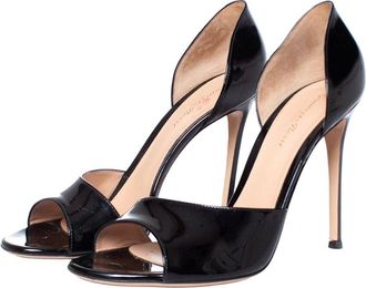 Gianvito Rossi Womens Leather Sandal (Authentic Pre-Loved)