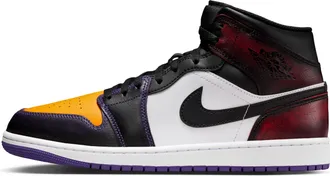 Nike Jordan Mens Air Jordan 1 Mid SE Shoes in Red | IQ9383-611