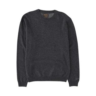 Woolrich Lambswool Crewneck Gg12 - Heren - Truien - Grijs - Maat: 2XL Wol