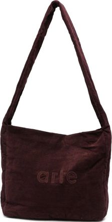 Arte corduroy tote bag - men - Fabric - One Size - Red