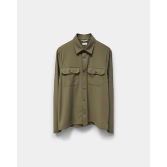 Distretto12 Distretto12, Overhemden, Heren, Groen, L, Nylon, Nylon Overshirt