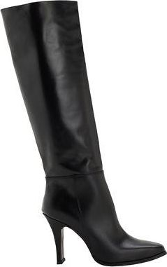 8 by YOOX LEATHER SQUARE-TOE BOOTS