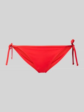 Puma Bikinihose mit seitlicher Schnürung in Rot, Größe XL