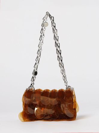 Paco Rabanne Borsa a spalla con lavorazione a dischi Rabanne