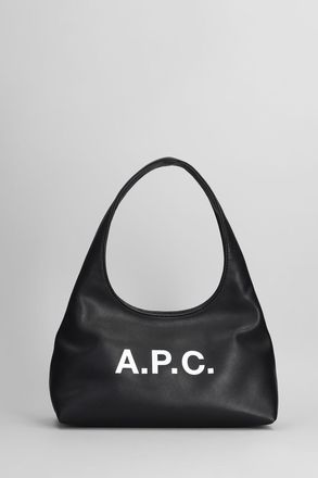 A.P.C. A. P.C. Baby Ninon Hand Bag In Black Polyuretan